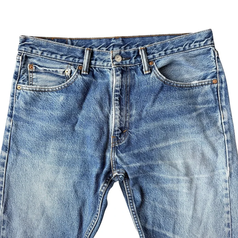 Levi's‎ 505 Jeans Men's 35x32 Regular Fit Straight Leg 100% Cotton Denim